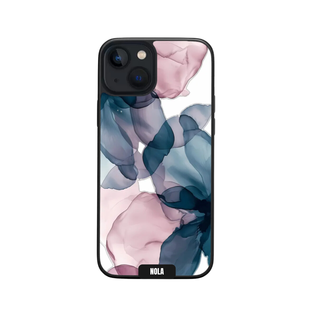 Nuance bleu rose