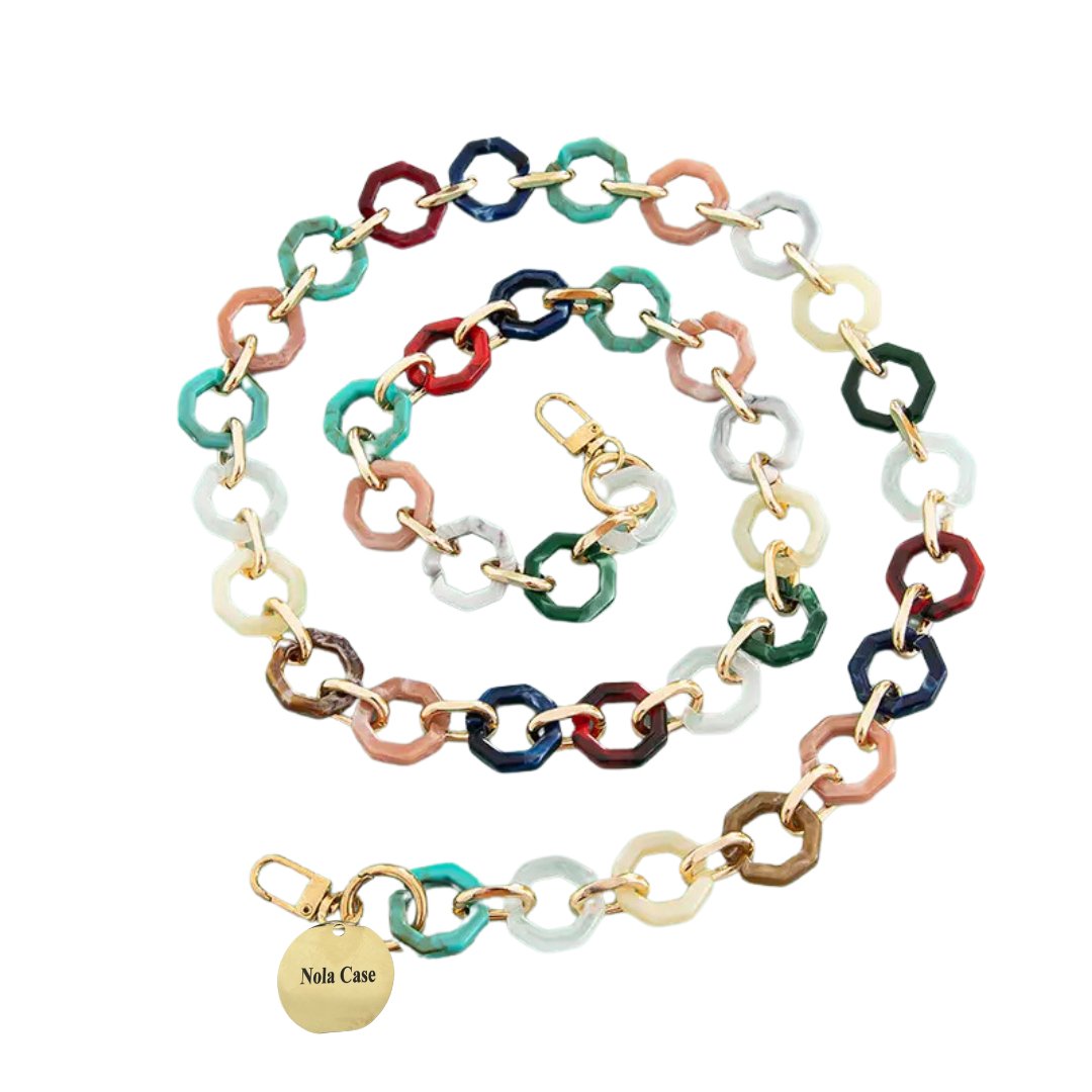 Chaîne multicolore - Nola case