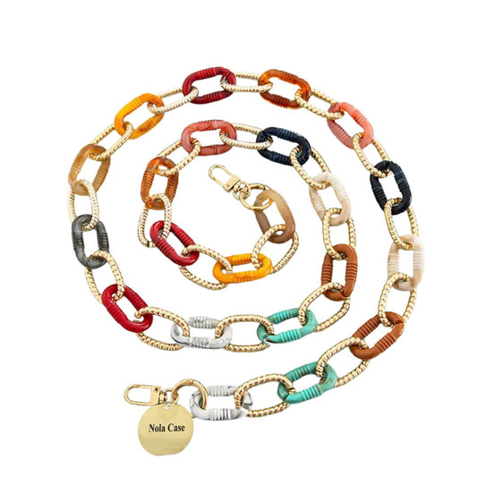 Chaîne multicolore - Nola case