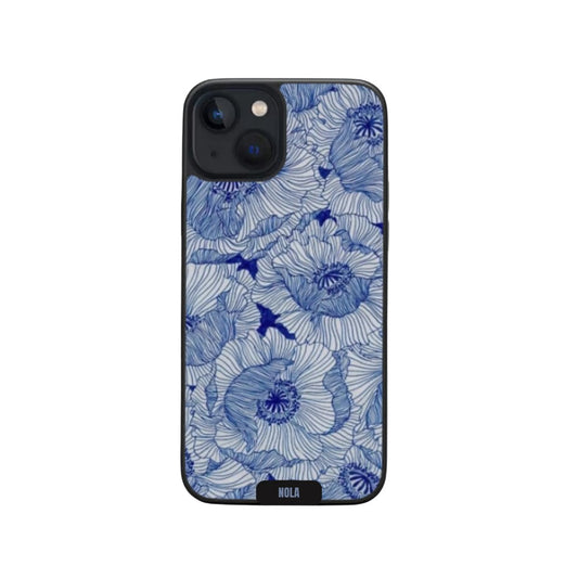 Fleurs - bleu - Nola case